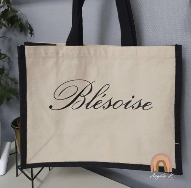 Grand sac cabas personnalisé