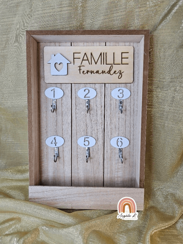 Boîte à clefs personnalisée