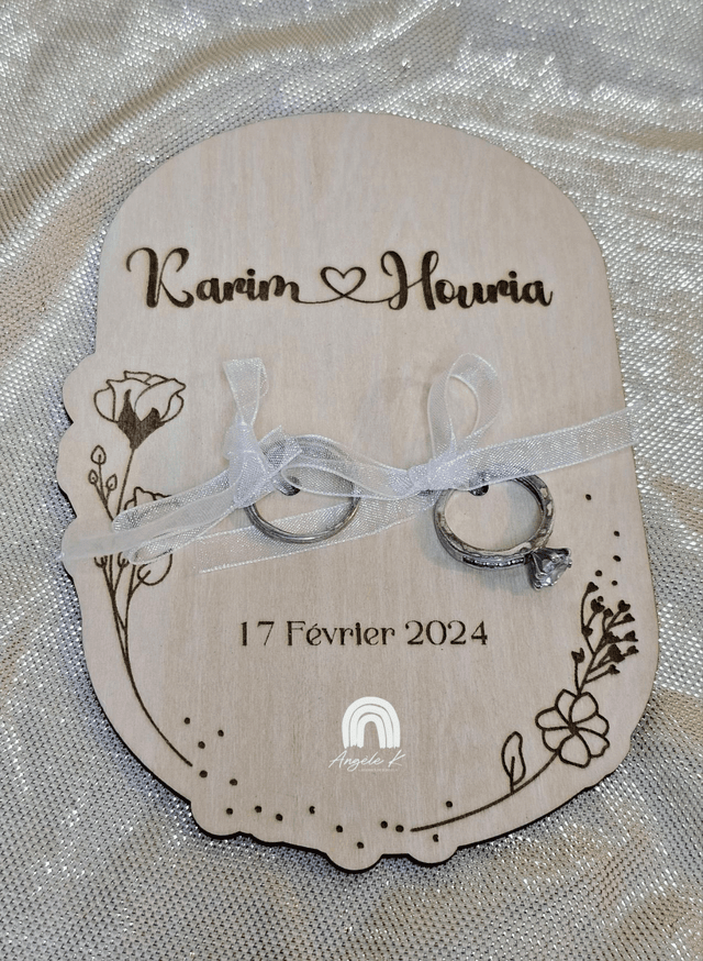 Porte alliances en bois