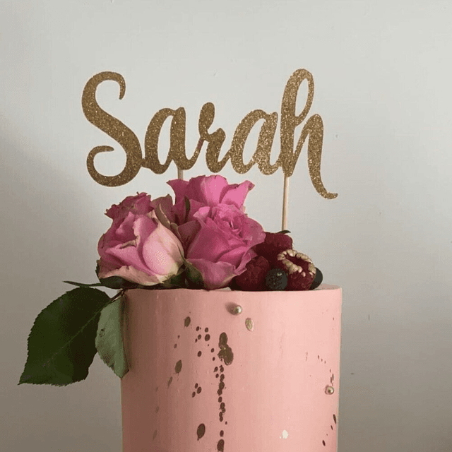 Topper cake personnalisé