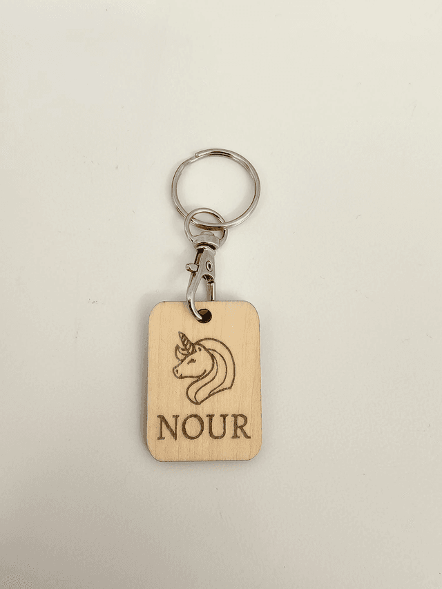 Porte clefs prénom 