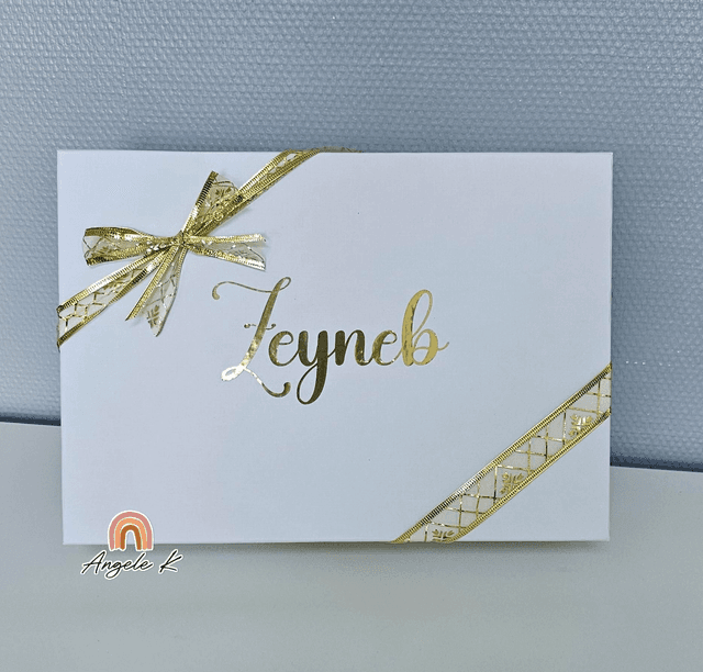 Boite personnalisée 